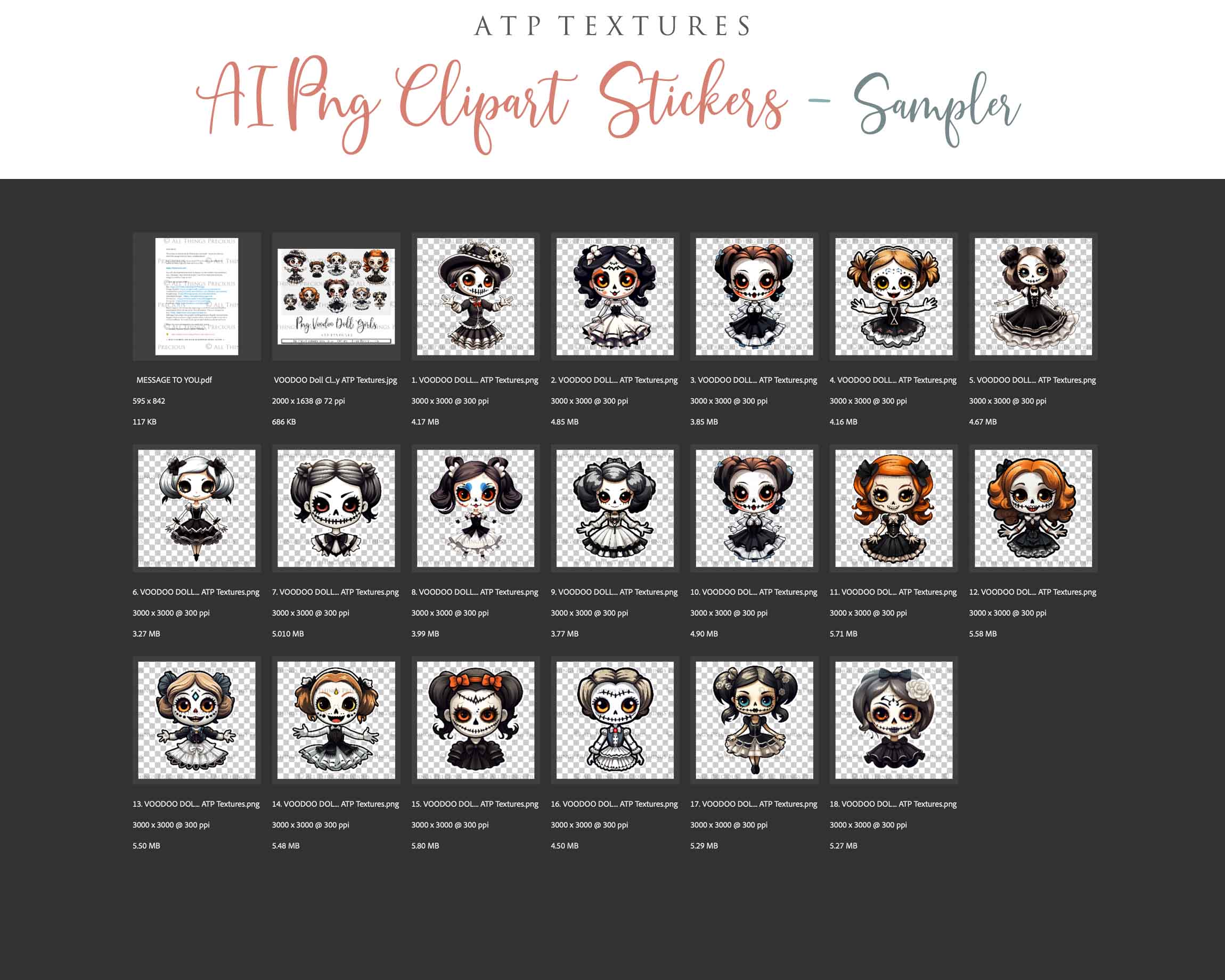 VOODOO DOLL - Clipart